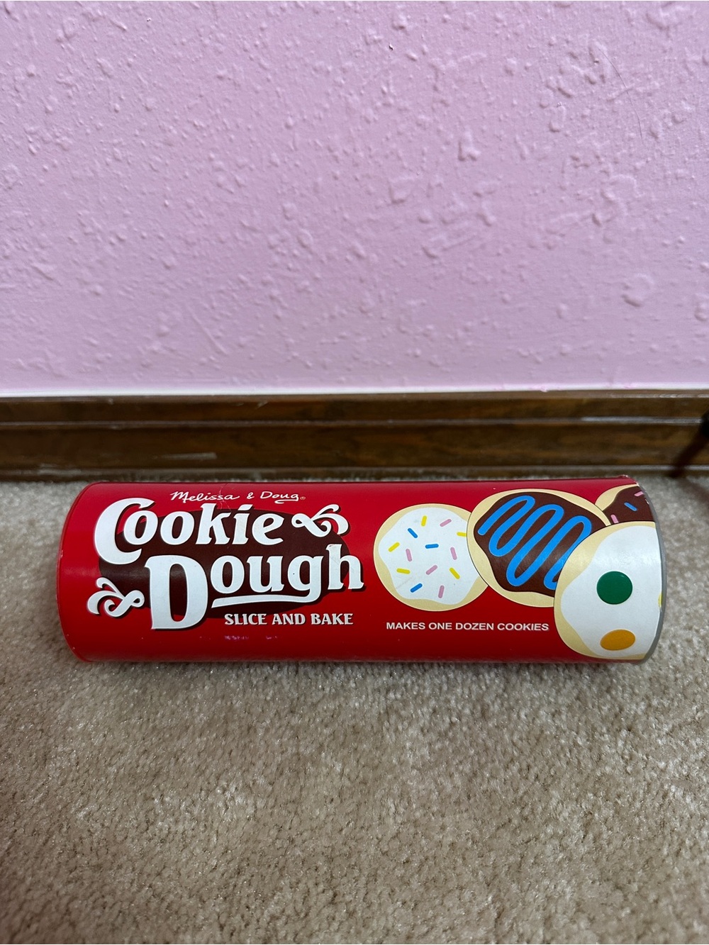 Melissa & Doug Slice and Bake Cookie Replacement Cookie Dough Container Tube